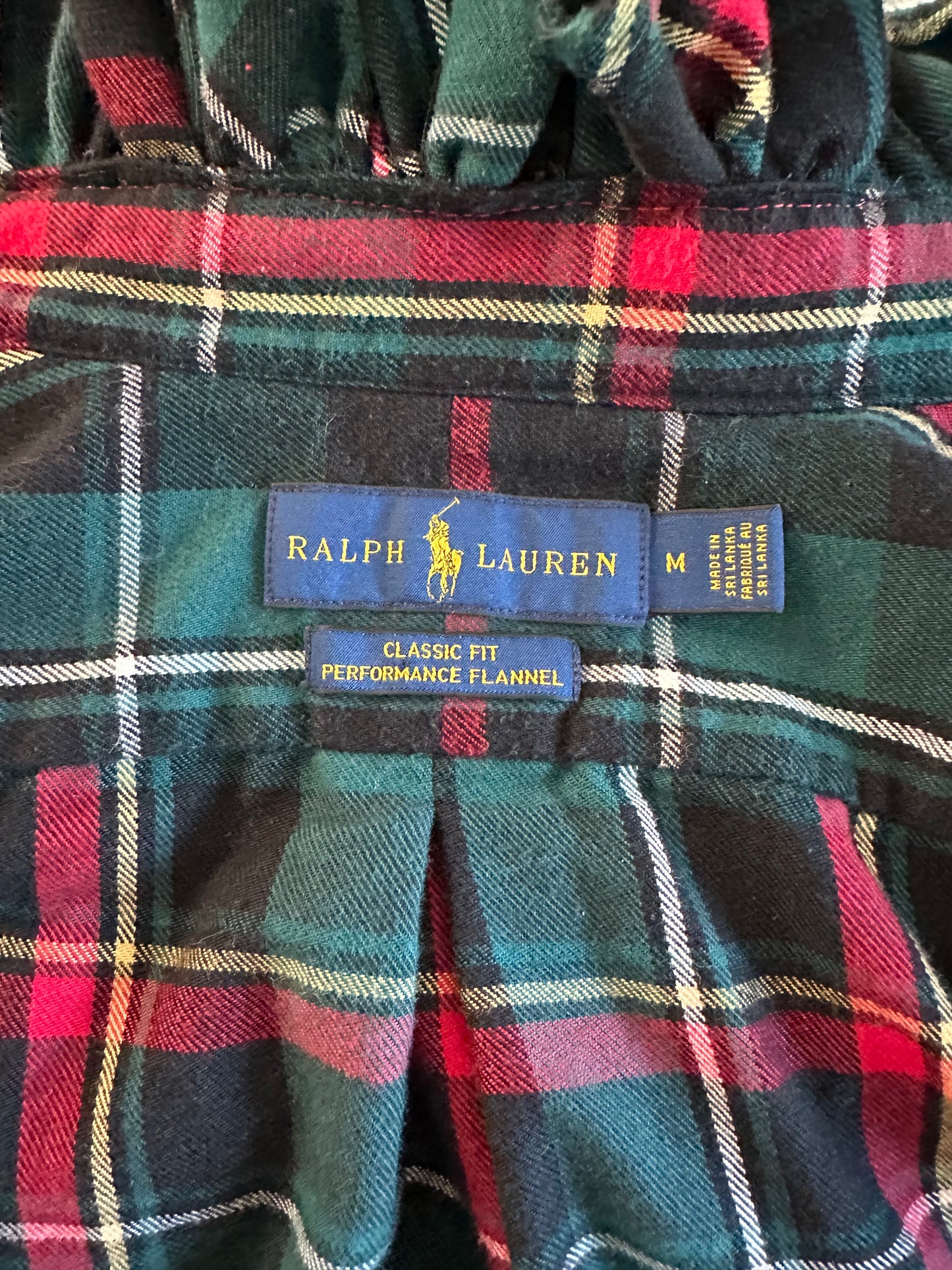 Medium - Ralph Lauren Flannel