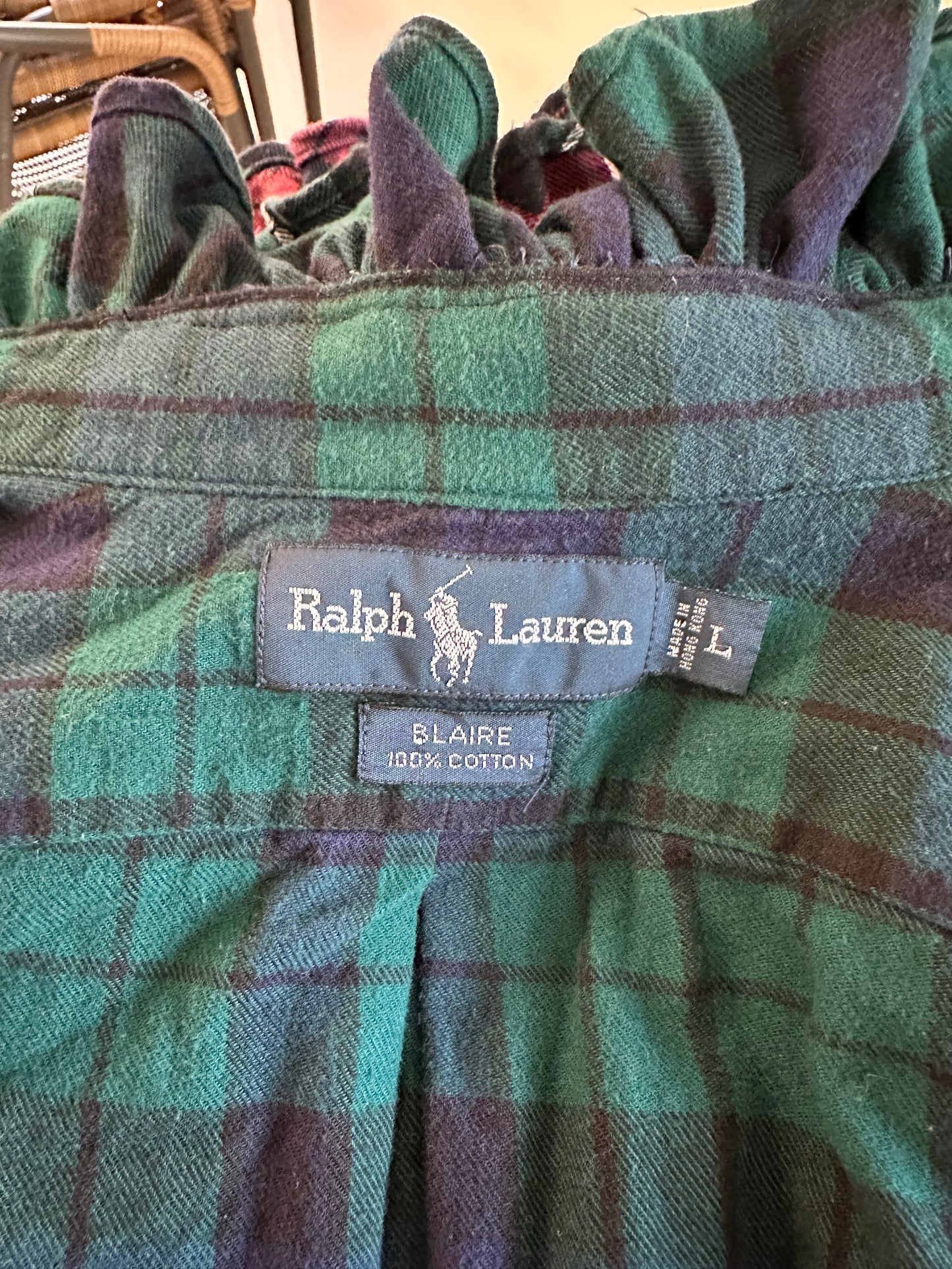 Large - Ralph Lauren Flannel