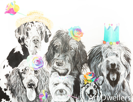 Flower Dogs